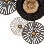 ΜΕΤΑΛΛΙΚΟ ΔΙΑΚΟΣΜΗΤΙΚΟ ΤΟΙΧΟΥ FB97170 ΓΚΡΙ ΕΚΡΟΥ ΧΡΥΣΟ 88x7x51Y εκ. - Image 10