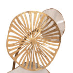 ΜΕΤΑΛΛΙΚΟ ΔΙΑΚΟΣΜΗΤΙΚΟ ΤΟΙΧΟΥ FB97177 ΧΡΥΣΟ ΛΕΥΚΟ 74x10x38Y εκ. - Image 8