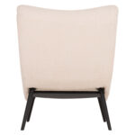 ΠΟΛΥΘΡΟΝΑ FB99605.06 ΕΚΡΟΥ ΜΠΟΥΚΛΕ ΥΦΑΣΜΑ-ΜΑΥΡΑ ΞΥΛΙΝΑ ΠΟΔΙΑ 97x80x100Υ εκ. - Image 6