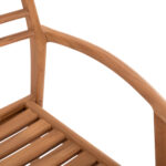 ΠΟΛΥΘΡΟΝΑ FB99936 ΜΑΣΙΦ ΞΥΛΟ TEAK ΣΕ ΦΥΣΙΚΟ 59x60x78,5Υ - Image 8