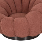 ΠΟΛΥΘΡΟΝΑ ΠΕΡΙΣΤΡΕΦΟΜΕΝΗ FB99601.02 ΡΟΖ ΜΠΟΥΚΛΕ-ΜΑΥΡΗ ΜΕΤΑΛ. ΒΑΣΗ 90x93x65Υεκ. - Image 9