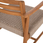 ΠΟΛΥΘΡΟΝΑ ΤΡΑΠΕΖΑΡΙΑΣ FB918351 ΞΥΛΟ TEAK & ΣΧΟΙΝΙ VIRO ΦΥΣΙΚΟ 53,5x60x78Υεκ - Image 10