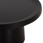 ΣΕΤ 2 ΤΡΑΠΕΖΙΑ ΣΑΛΟΝΙΟΥ FB918304.02 ΜΕΤΑΛΛΟ ΣΕ ΜΑΥΡΟ Φ49εκ & Φ69εκ - Image 6