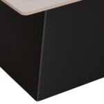 ΣΕΤ 2 ΤΡΑΠΕΖΙΑ ΣΑΛΟΝΙΟΥ FB918311.02 SINTERED STONE ΤΕΤΡΑΓΩΝΟ--ΒΑΣΕΙΣ ΜΑΥΡΕΣ - Image 6