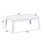 ΣΕΤ ΣΑΛΟΝΙ ΕΞ.ΧΩΡΟΥ 4ΤΜΧ FB921268.01 ΛΕΥΚΟ ΠΟΛΥΠΡΟΠΥΛΕΝΙΟ - Image 4