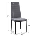 ΣΕΤ ΤΡΑΠΕΖΑΡΙΑΣ 5ΤΜΧ FB921071.03 ΚΕΡΑΜΙΚΟ TOP ΛΕΥΚΟ ΜΑΡΜΑΡΟ--ΒΕΛΟΥΔΟ ΓΚΡΙ - Image 3