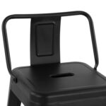 ΣΚΑΜΠΟ BAR ΜΕΤΑΛΛΙΚΟ ME ΠΛΑΤΗ ΜΑΥΡΟ ΜΑΤ 43Χ43Χ95Υεκ. FB98643.22 - Image 7