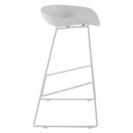 ΣΚΑΜΠΟ ΜΕΤΑΛΛΙΚΟ FB98450.01 ΜΕ ΚΑΘΙΣΜΑ PP ΛΕΥΚΟ 47x47x83 εκ. - Image 4