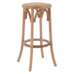 ΣΚΑΜΠΟ ΞΥΛΙΝΟ ΑΠΟ ΟΞΙΑ DARK HONEY ΜΕ ΨΑΘΑ Φ36Χ70 FB98751.05 - Image 4