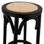 ΣΚΑΜΠΟ ΞΥΛΙΝΟ ΑΠΟ ΟΞΙΑ ΜΑΥΡΟ ΜΕ ΨΑΘΑ Φ36Χ70 FB98751.02 - Image 5