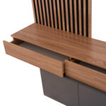 ΣΥΝΘΕΣΗ ΤΗΛΕΟΡΑΣΗΣ FB918076.02 ΜΕΛΑΜΙΝΗ ΣΕ ΣΟΝΑΜΑ-ΣΚΟΥΡΟ ΓΚΡΙ 249.5x42.2x199.5Υεκ - Image 5