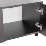 ΣΥΝΘΕΣΗ ΤΗΛΕΟΡΑΣΗΣ FB918076.02 ΜΕΛΑΜΙΝΗ ΣΕ ΣΟΝΑΜΑ-ΣΚΟΥΡΟ ΓΚΡΙ 249.5x42.2x199.5Υεκ - Image 7