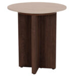 ΤΡΑΠΕΖΙ ΒΟΗΘΗΤΙΚΟ FB918330 ΚΕΡΑΜΙΚΟ TOP ΟΨΗ ΤΡΑΒΕΡΤΙΝΑΣ-MDF ΒΑΣΗ ΚΑΦΕ Φ45x50Υεκ. - Image 10