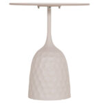 ΤΡΑΠΕΖΙ ΣΑΛΟΝΙΟΥ FB918317.01 ΒΑΣΗ ΛΕΥΚΗ--SINTERED STONE CALACATA GOLD Φ50 - Image 3