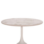 ΤΡΑΠΕΖΙ ΣΑΛΟΝΙΟΥ FB918317.01 ΒΑΣΗ ΛΕΥΚΗ--SINTERED STONE CALACATA GOLD Φ50 - Image 4