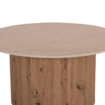 ΤΡΑΠΕΖΙ ΣΑΛΟΝΙΟΥ FB918325 ΚΕΡΑΜΙΚΟ TOP ΟΨΗ ΤΡΑΒΕΡΤΙΝΑΣ-MDF ΒΑΣΗ Φ80x40Υεκ - Image 4