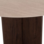 ΤΡΑΠΕΖΙ ΤΡΑΠΕΖΑΡΙΑΣ ΣΤΡΟΓΓΥΛO FB918331 ΚΕΡΑΜΙΚΟ TOP ΟΨΗ ΤΡΑΒΕΡΤΙΝΑΣ Φ120x76Υεκ - Image 10