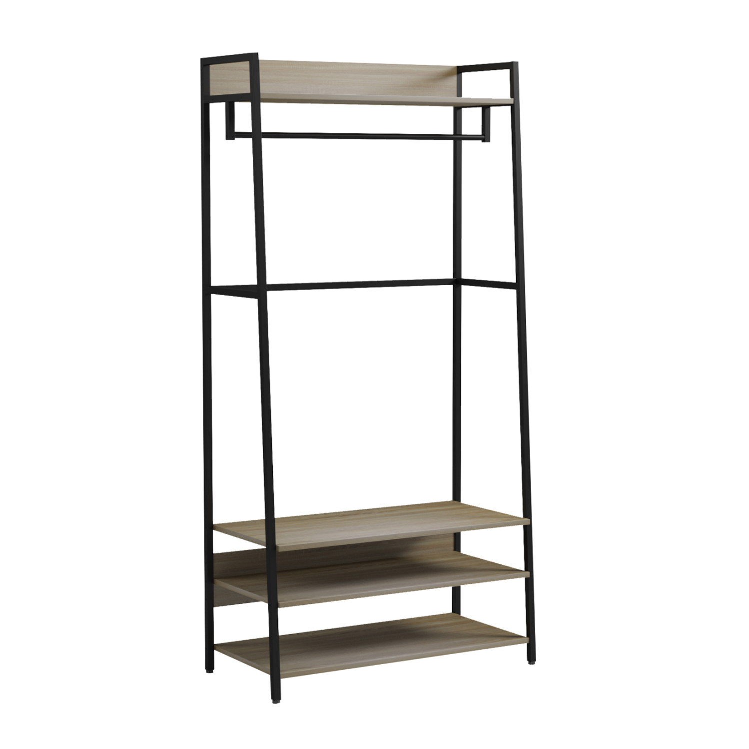 epiplo-eisodoy-anoichti-ntoylapa-fb91808 ΕΠΙΠΛΟ ΕΙΣΟΔΟΥ/ΑΝΟΙΧΤΗ ΝΤΟΥΛΑΠΑ FB918084 ΜΕΤΑΛΛΟ ΜΑΥΡΟ-ΜΕΛΑΜΙΝΗ SONAMA 84x40x169Υεκ. - Image 1