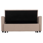 ΚΑΝΑΠΕΣ ΚΡΕΒΑΤΙ 2-ΘΕΣΙΟΣ FB93289.03 ΜΠΕΖ ΥΦΑΣΜΑ 140x100x80Υεκ - Image 6