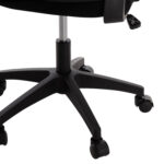 ΚΑΡΕΚΛΑ ΓΡΑΦΕΙΟΥ FB91205.01 ΜΑΥΡΟ MESH-ΜΑΥΡΟΣ ΣΚΕΛΕΤΟΣ 60x58x110-130Υεκ. - Image 9