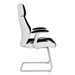 ΠΟΛΥΘΡΟΝΑ ΕΠΙΣΚΕΠΤΗ FB91102.02 ΣΕ ΧΡΩΜΑ ΜΑΥΡΟ ΜΕ ΑΣΠΡΟ 66,5x63x108cm - Image 4