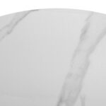 ΣΕΤ 2 ΤΡΑΠΕΖΙΑ ΣΑΛΟΝΙΟΥ FB918306.02 SINTERED STONE TOP- SNOW WHITE ΧΡΩΜΑ Φ50 & Φ70 - Image 7