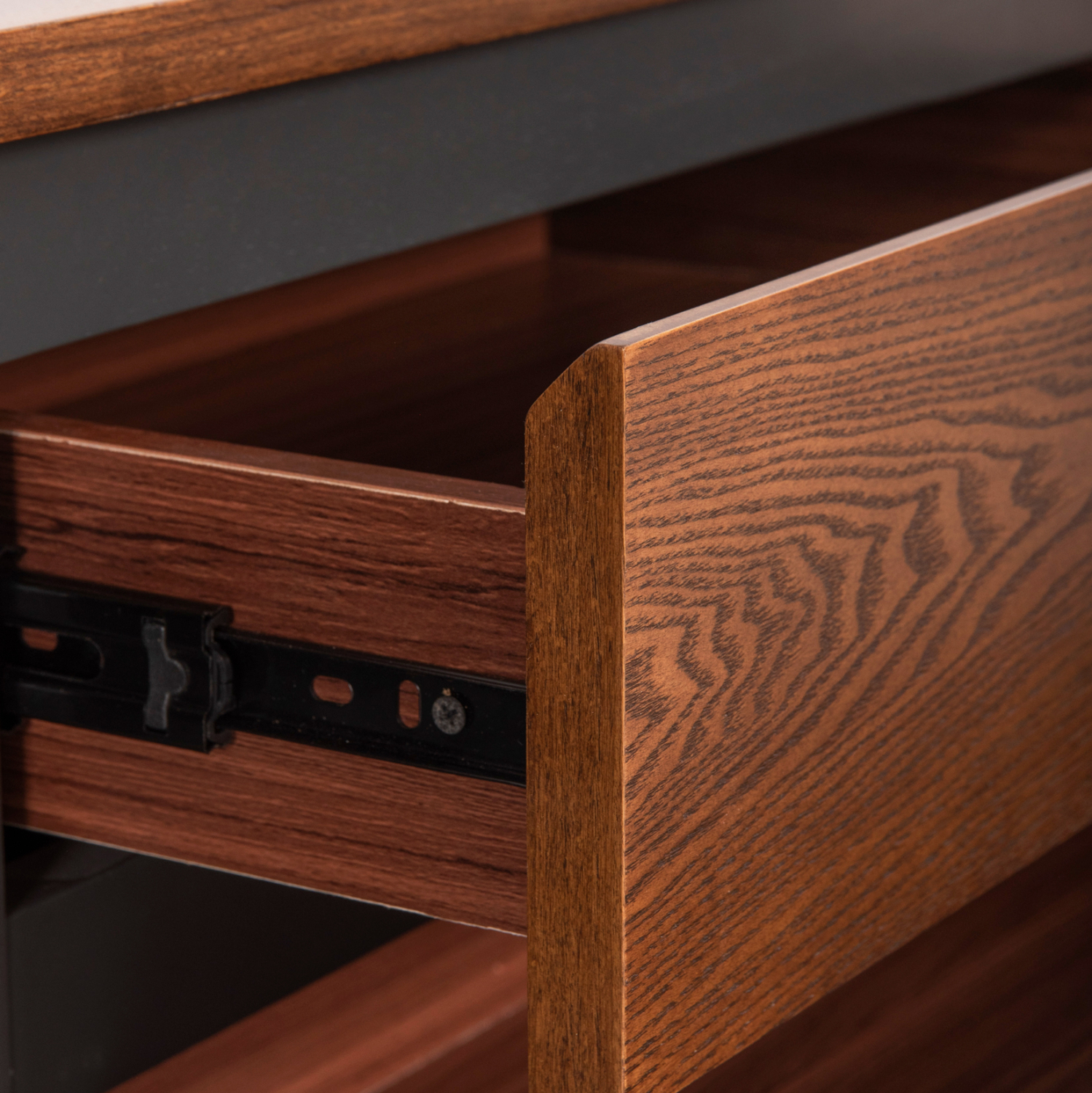 ΣΕΤ ΜΠΟΥΦΕΣ & ΕΠΙΠΛΟ ΤΗΛΕΟΡΑΣΗΣ FB921344 MDF ΜΕ ΚΑΠΛΑΜΑ ΚΑΡΥΔΙΑΣ - Image 9