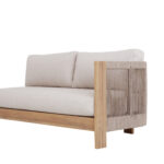 ΣΕΤ ΣΑΛΟΝΙ ΕΞ.ΧΩΡΟΥ ΓΩΝΙΑ FB96249 ΞΥΛΟ ΑΚΑΚΙΑΣ-ΣΧΟΙΝΙ-ΜΠΕΖ ΥΦΑΣΜΑ - Image 6