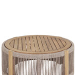 ΣΕΤ ΣΑΛΟΝΙ ΕΞ.ΧΩΡΟΥ ΓΩΝΙΑ FB96249 ΞΥΛΟ ΑΚΑΚΙΑΣ-ΣΧΟΙΝΙ-ΜΠΕΖ ΥΦΑΣΜΑ - Image 7