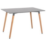 ΤΡΑΠΕΖΙ FB98581.02 ΑΝΟΙΧΤΟ ΓΚΡΙ MDF-ΠΟΔΙΑ ΟΞΙΑ ΣΕ ΦΥΣΙΚΟ ΧΡΩΜΑ- 120Χ60X74Υεκ.