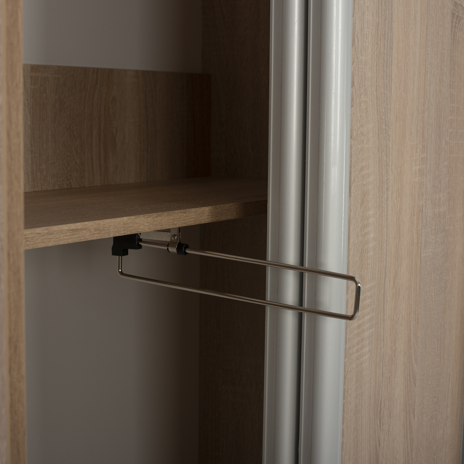 ΝΤΟΥΛΑΠΑ ΣΥΡΟΜΕΝΗ ΜΕΛΑΜΙΝΗΣ 90x45x210Yεκ. SONAMA OAK 2ΦΥΛΛΗ FB92436.01 - Image 8