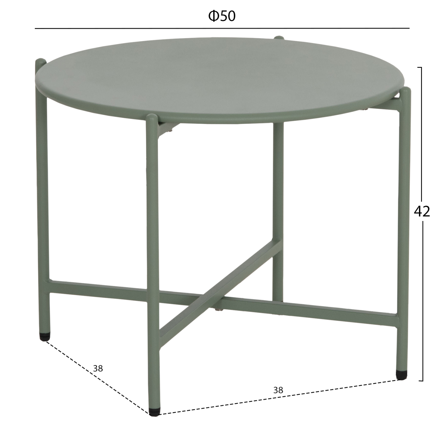 ΣΕΤ ΣΑΛΟΝΙ ΕΞ.ΧΩΡΟΥ 5ΤΜΧ FB96504.07 ΜΕΤΑΛΛΟ-ΣΧΟΙΝΙ-ΓΥΑΛΙ--ΠΡΑΣΙΝΟ - Image 5