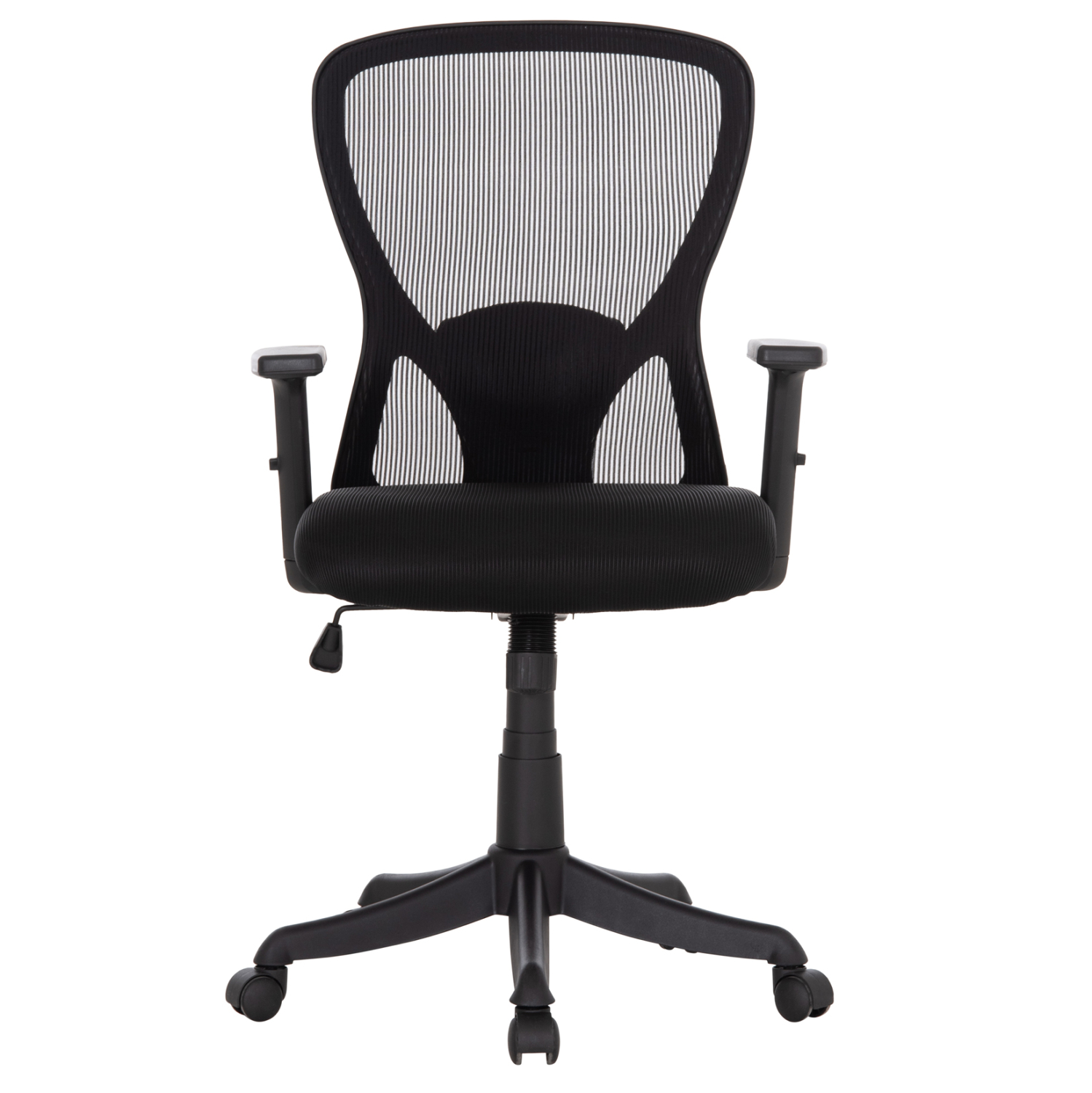 ΚΑΡΕΚΛΑ ΓΡΑΦΕΙΟΥ FB91208.01 ΜΑΥΡΟΣ ΣΚΕΛΕΤΟΣ--ΜΑΥΡΟ MESH 64x64x100-108Υεκ. - Image 3