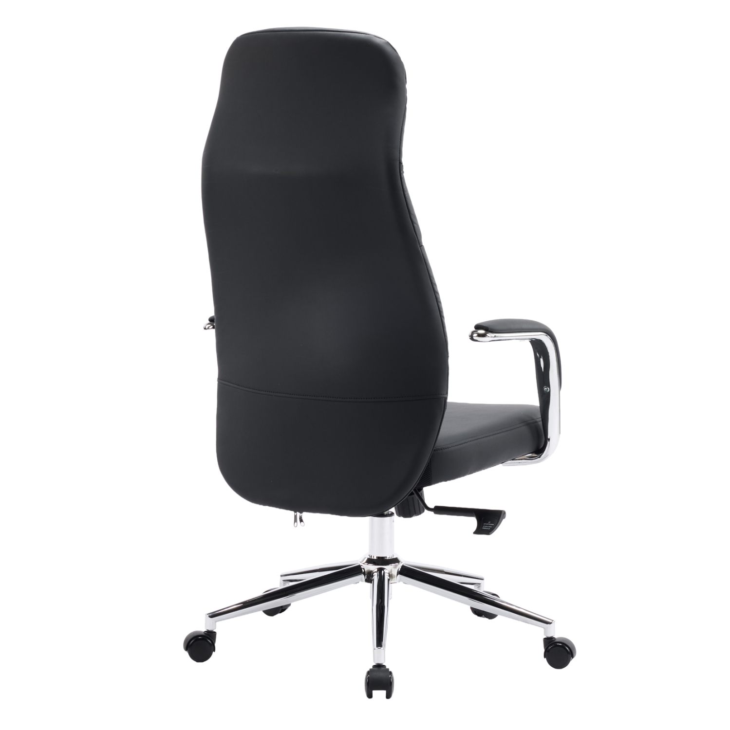 ΚΑΡΕΚΛΑ ΓΡΑΦΕΙΟΥ FB918355.01 ΜΑΥΡΟ PU ΔΕΡΜΑ--ΒΑΣΗ ΧΡΩΜΙΟΥ 67x66x121Υεκ - Image 5