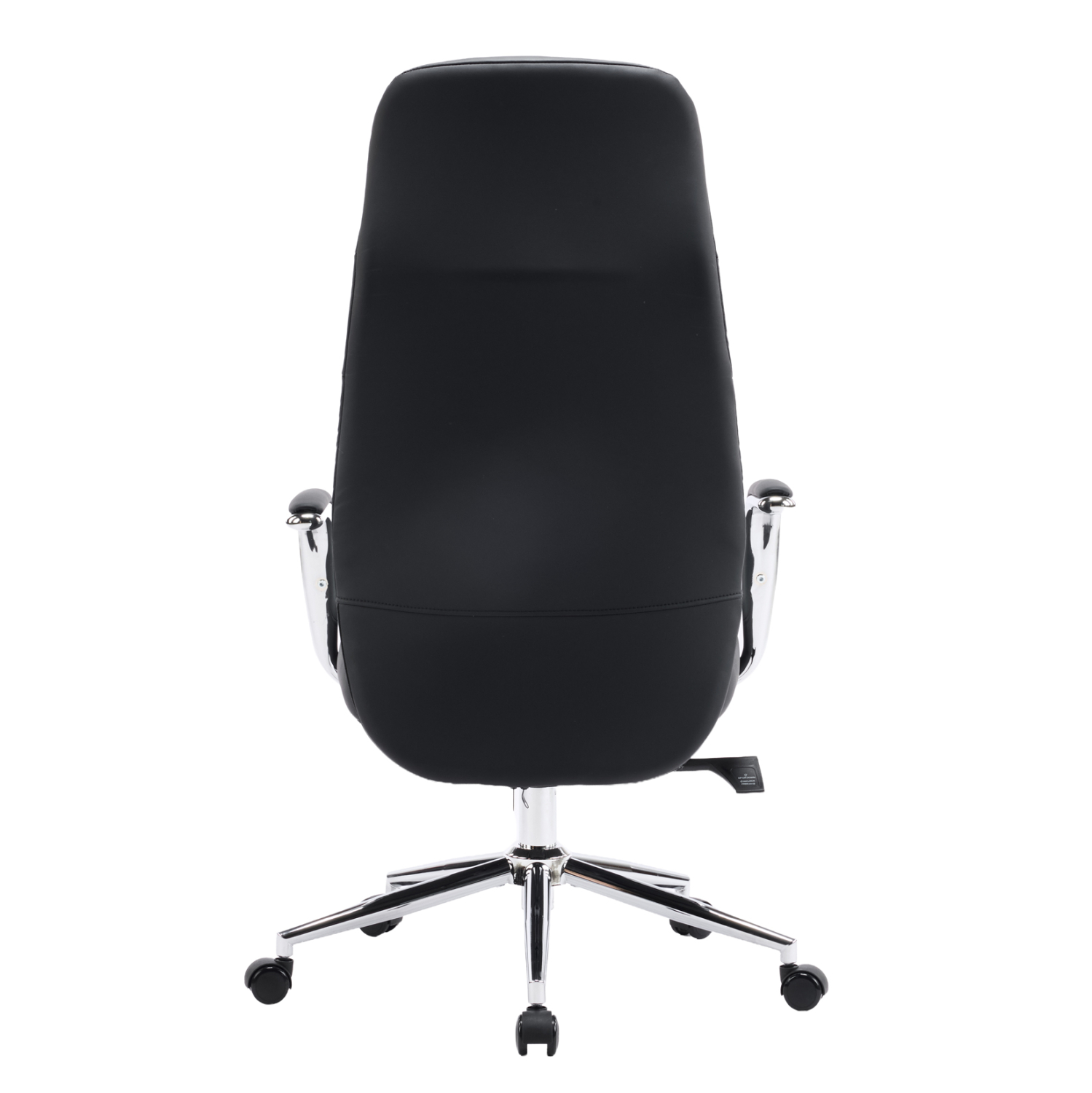 ΚΑΡΕΚΛΑ ΓΡΑΦΕΙΟΥ FB918355.01 ΜΑΥΡΟ PU ΔΕΡΜΑ--ΒΑΣΗ ΧΡΩΜΙΟΥ 67x66x121Υεκ - Image 6