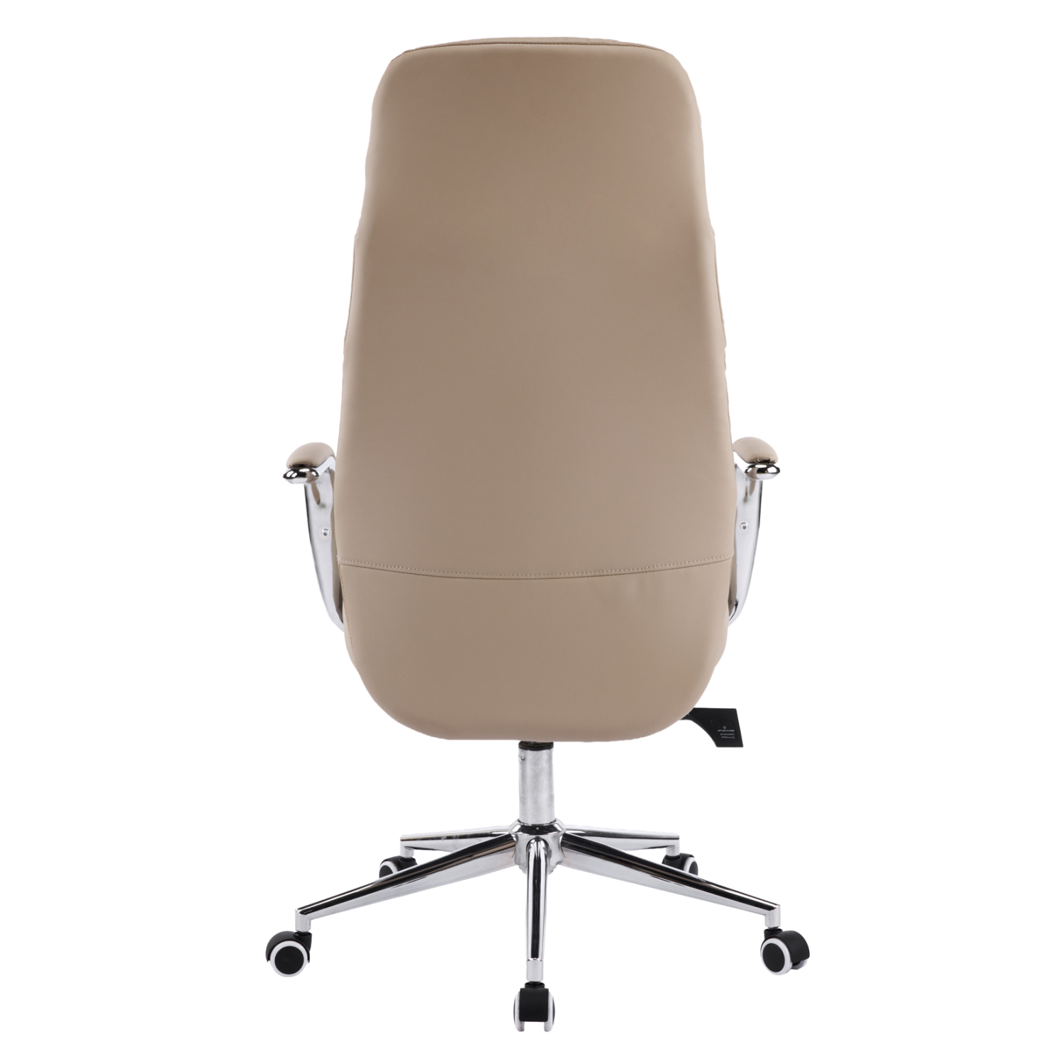 ΚΑΡΕΚΛΑ ΓΡΑΦΕΙΟΥ FB918355.02 ΜΠΕΖ PU ΔΕΡΜΑ--ΒΑΣΗ ΧΡΩΜΙΟΥ 67x66x121Υεκ - Image 6