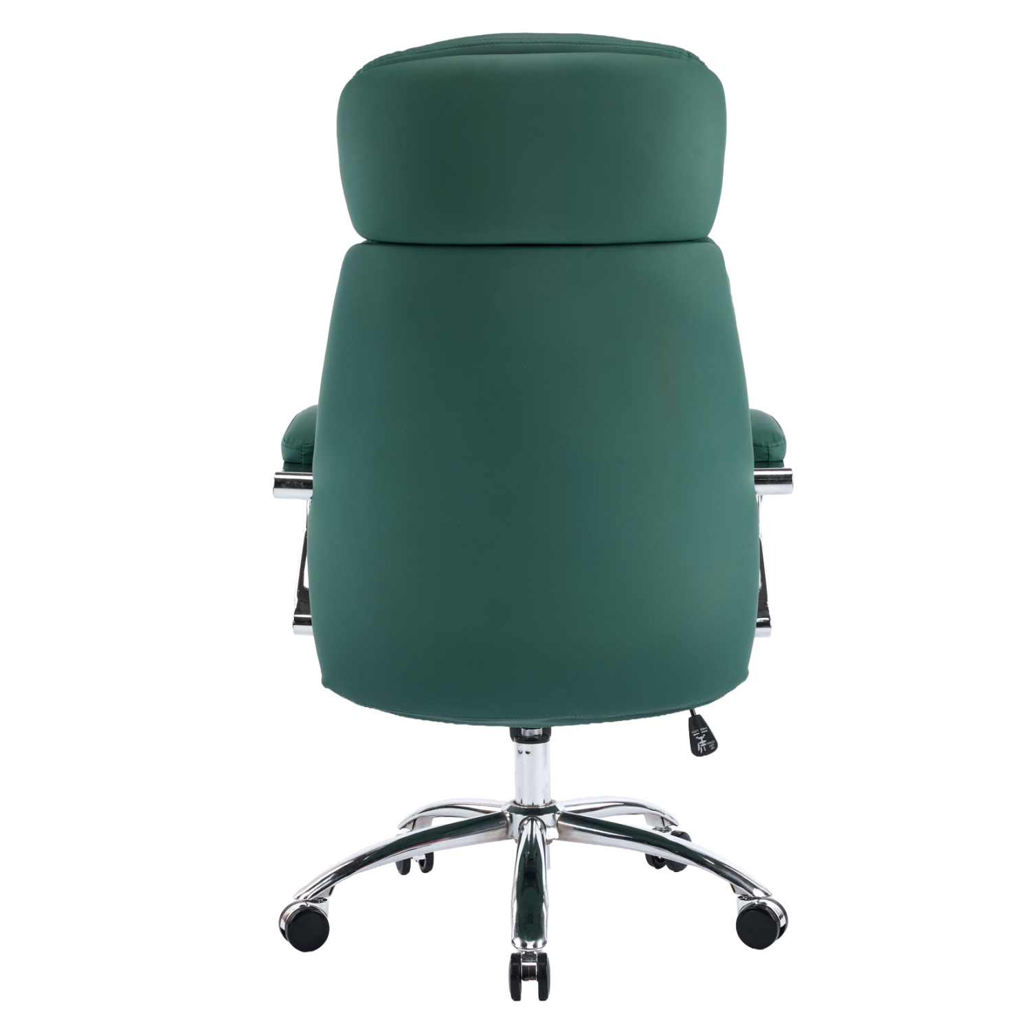 ΚΑΡΕΚΛΑ ΓΡΑΦΕΙΟΥ FB918357.07 ΠΡΑΣΙΝΟ PU ΔΕΡΜΑ--ΒΑΣΗ ΧΡΩΜΙΟΥ 66x74x128Υεκ - Image 6