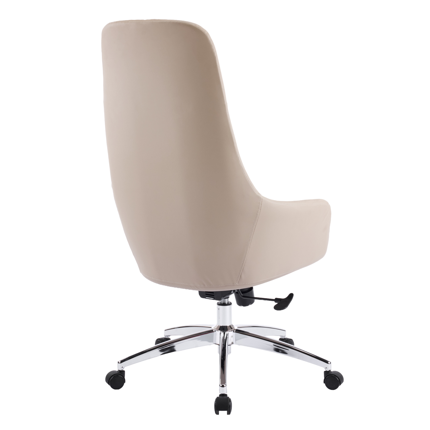 ΚΑΡΕΚΛΑ ΓΡΑΦΕΙΟΥ FB918359.02 ΜΠΕΖ PU ΔΕΡΜΑ--ΒΑΣΗ ΧΡΩΜΙΟΥ 67x67x126Υεκ - Image 5