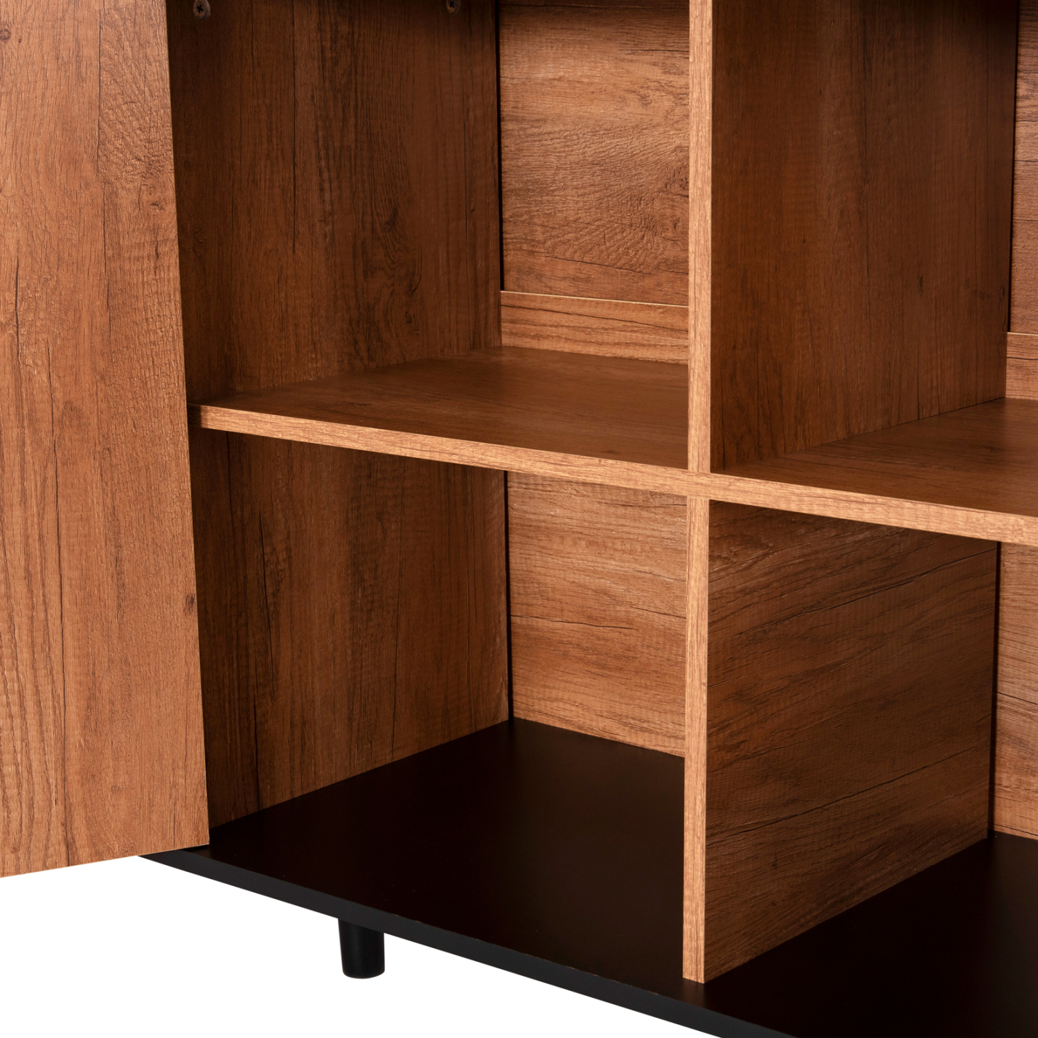 ΜΠΟΥΦΕΣ ΜΕΛΑΜΙΝΗΣ FB99446.11 ΜΑΥΡΟ-ΦΥΣΙΚΟ 180x40x78.6Υεκ. - Image 9