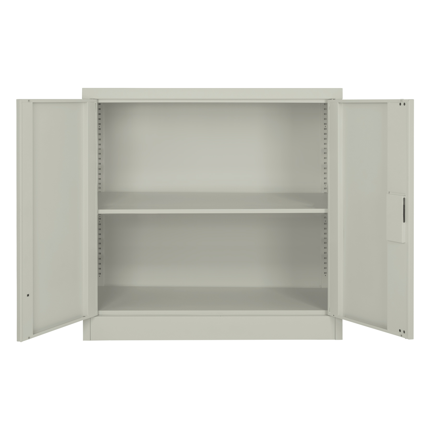 ΝΤΟΥΛΑΠΑ ΜΕΤΑΛΛΙΚΗ FB95960.01 ΜΕ 2 ΑΠΟΘΗΚΕΥΤΙΚΟΥΣ ΧΩΡΟΥΣ ΓΚΡΙ 90Χ40Χ90Υεκ. - Image 3