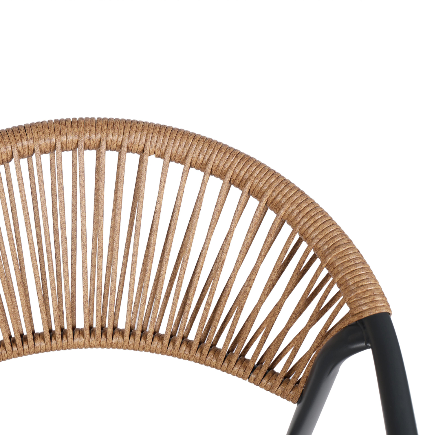 ΠΟΛΥΘΡΟΝΑ FB96430.01 ΓΚΡΙ ΜΕΤΑΛΛΟ & TEXTILENE--ΜΠΕΖ P.E.RATTAN 53,5x62x75Υεκ - Image 6