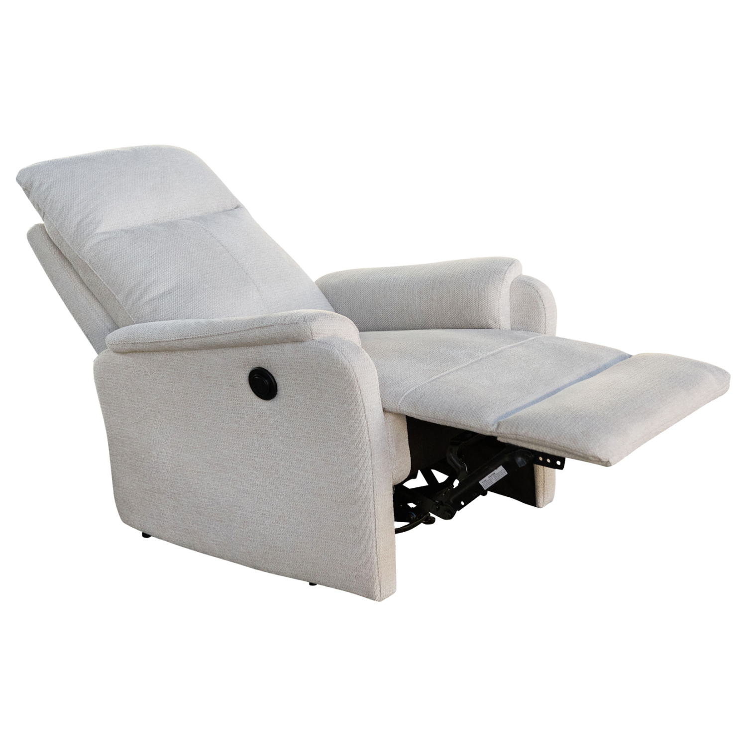 ΠΟΛΥΘΡΟΝΑ RELAX ΜΕ ΗΛΕΚΤΡΙΚΗ ΑΝΑΚΛΙΣΗ FB93309.01 ΜΠΕΖ ΥΦΑΣΜΑ 75x87x102Yεκ - Image 3