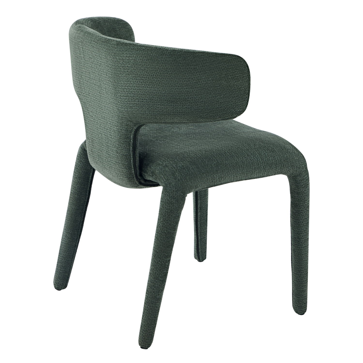 ΠΟΛΥΘΡΟΝΑ ΤΡΑΠΕΖΑΡΙΑΣ FB918361.04 ΠΡΑΣΙΝΟ ΥΦΑΣΜΑ 49,5x55,5x76Υεκ. - Image 5