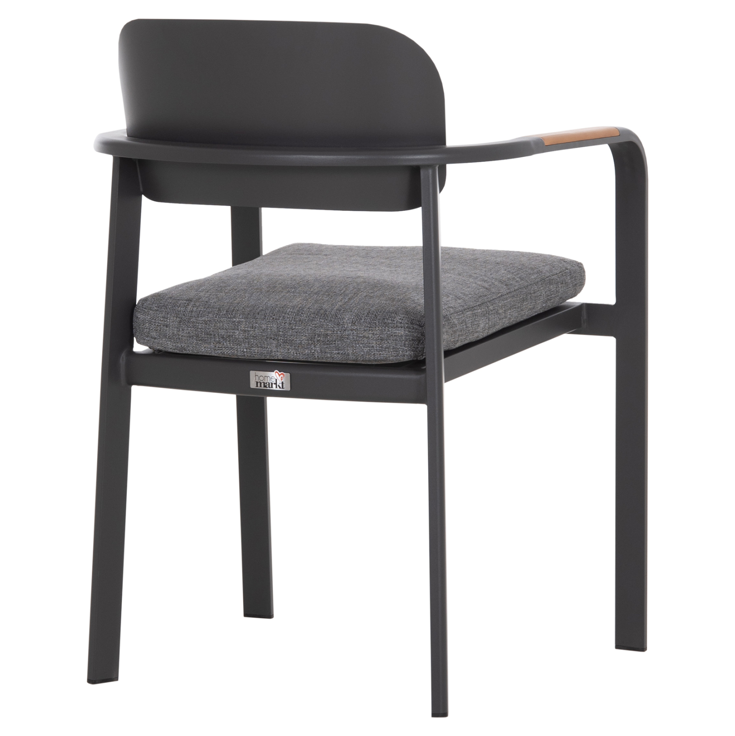 ΠΟΛΥΘΡΟΝΑ ΤΡΑΠΕΖΑΡΙΑΣ FB96414.01 ΓΚΡΙ ΑΛΟΥΜΙΝΙΟ-OLEFIN--ΞΥΛΟ TEAK 56x62x78Υεκ. - Image 5