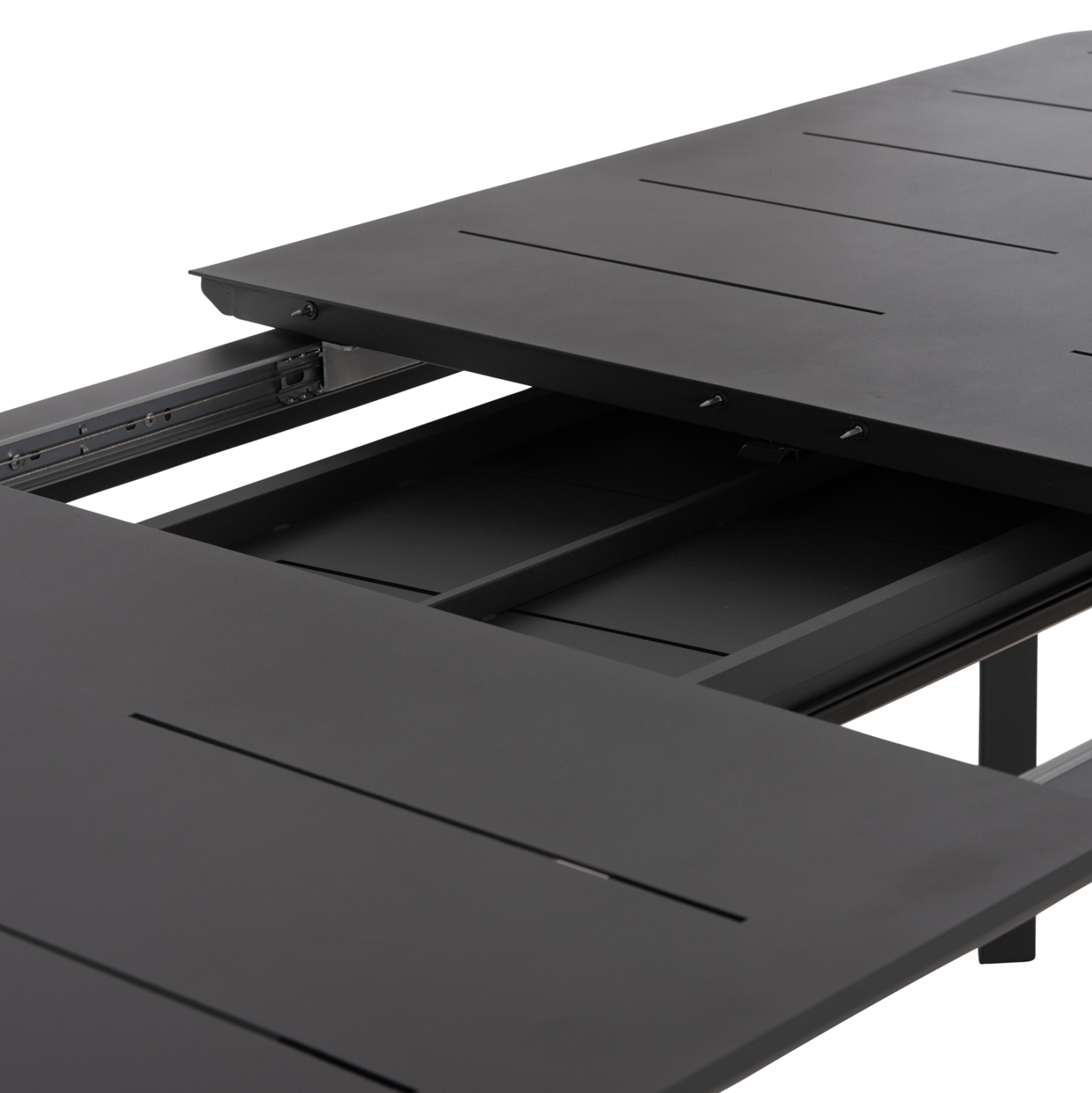 ΤΡΑΠΕΖΙ ΕΠΕΚΤΕΙΝΟΜΕΝΟ FB96415.01 ΓΚΡΙ ΑΛΟΥΜΙΝΙΟ 220-300x100x75Υεκ - Image 7