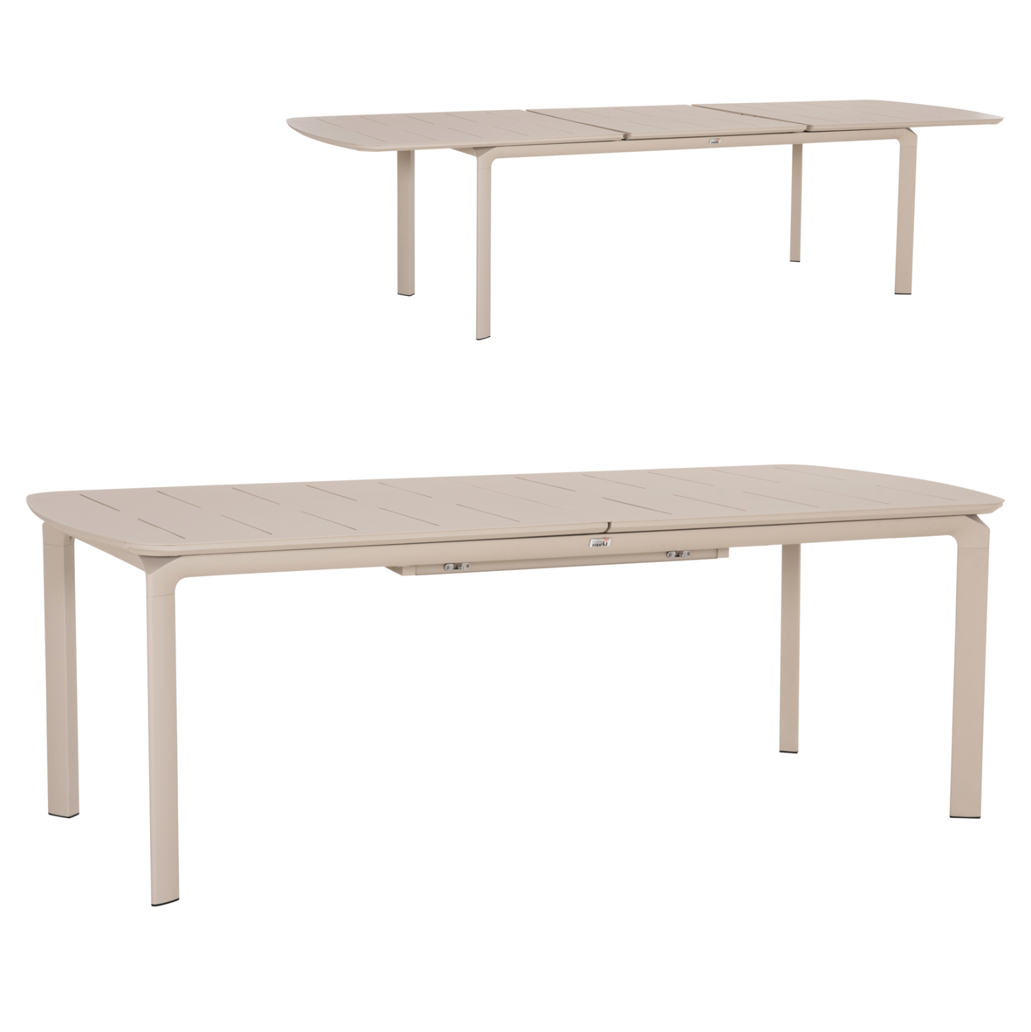 ΤΡΑΠΕΖΙ ΕΠΕΚΤΕΙΝΟΜΕΝΟ FB96415.05 ΜΠΕΖ ΑΛΟΥΜΙΝΙΟ 220-300x100x75Υεκ