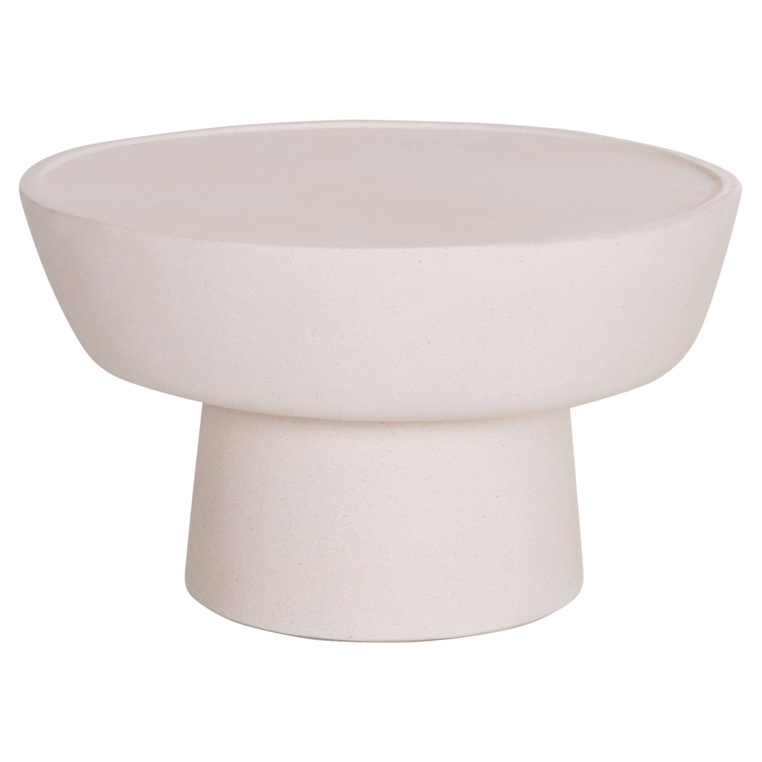 ΤΡΑΠΕΖΙ ΣΑΛΟΝΙΟΥ FB918155.02 FIBER CEMENT ΣΕ ΛΕΥΚΟ--Φ60x36Υεκ. - Image 4