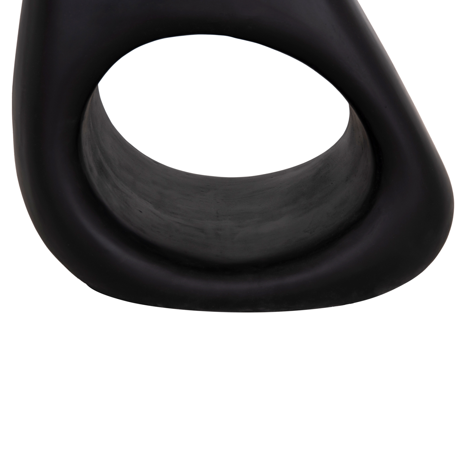 ΒΟΗΘΗΤΙΚΟ ΤΡΑΠΕΖΙ FB94692.01 FIBER CEMENT ΜΑΥΡΟ--ΞΥΛΟ TEAK TOP 47x60x59Υεκ - Image 5