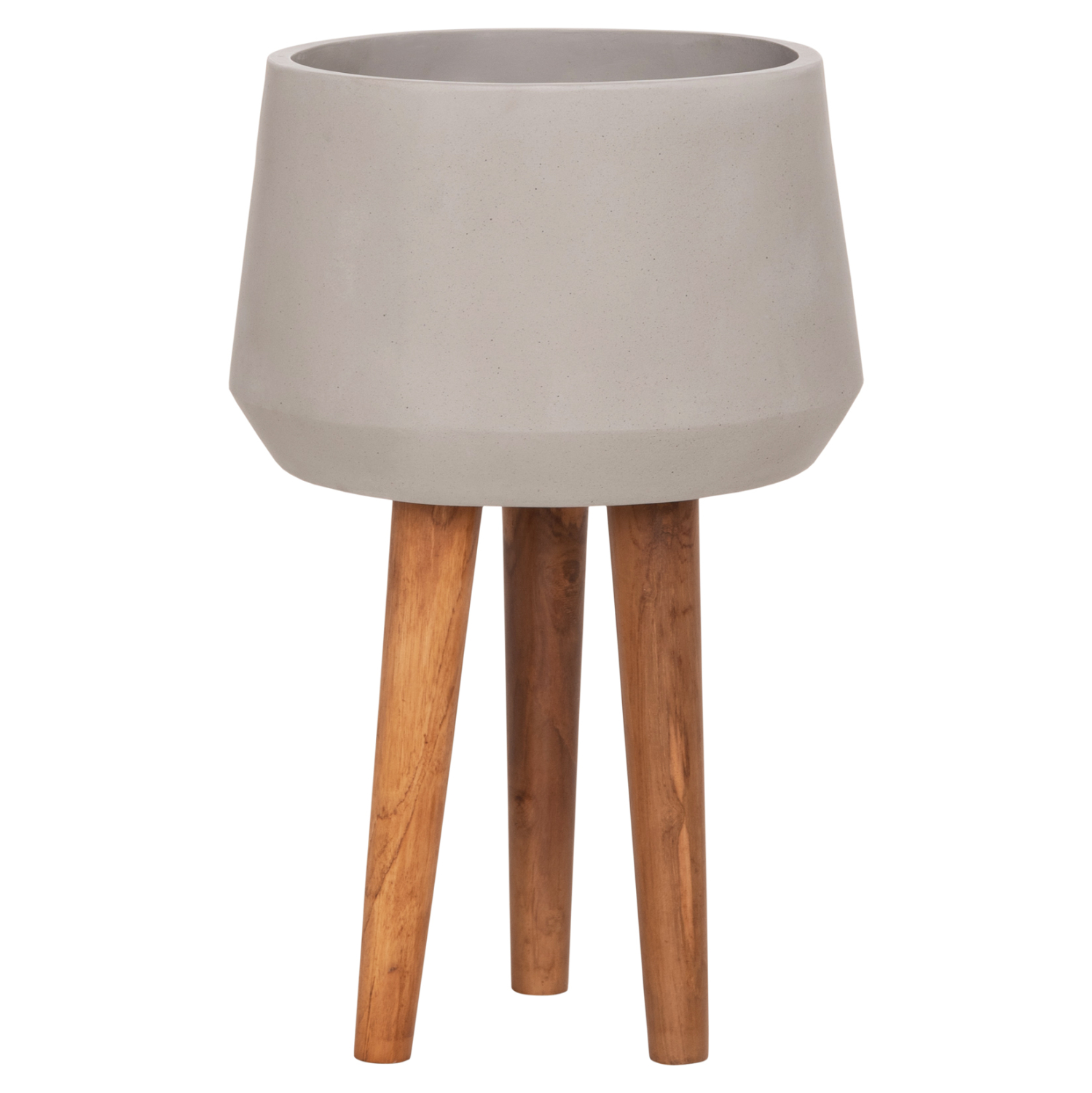 ΓΛΑΣΤΡΑ ΕΣΩΤ.ΧΩΡΟΥ FB94680.03L FIBER CEMENT ΓΚΡΙ--ΒΑΣΗ TEAK Φ38x62Υεκ - Image 3