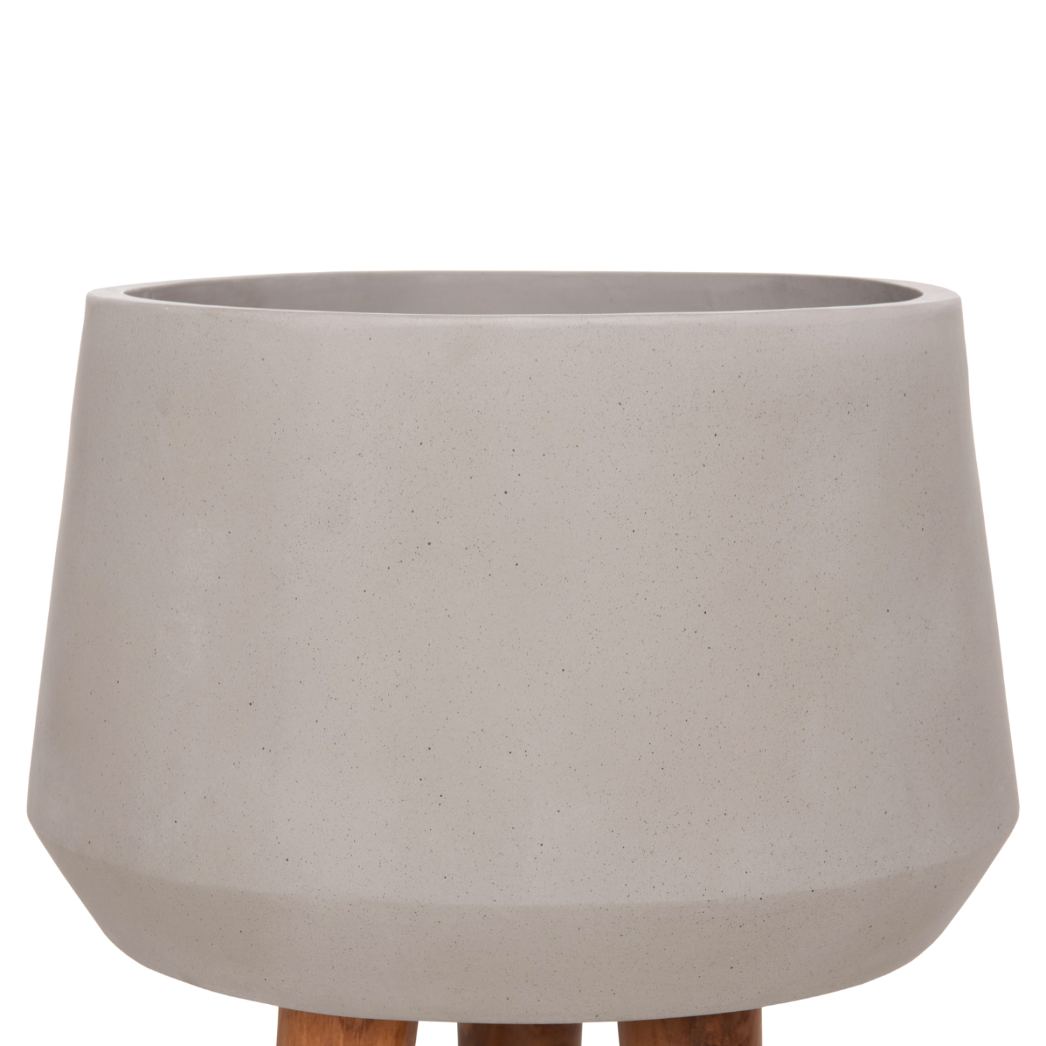 ΓΛΑΣΤΡΑ ΕΣΩΤ.ΧΩΡΟΥ FB94680.03L FIBER CEMENT ΓΚΡΙ--ΒΑΣΗ TEAK Φ38x62Υεκ - Image 5